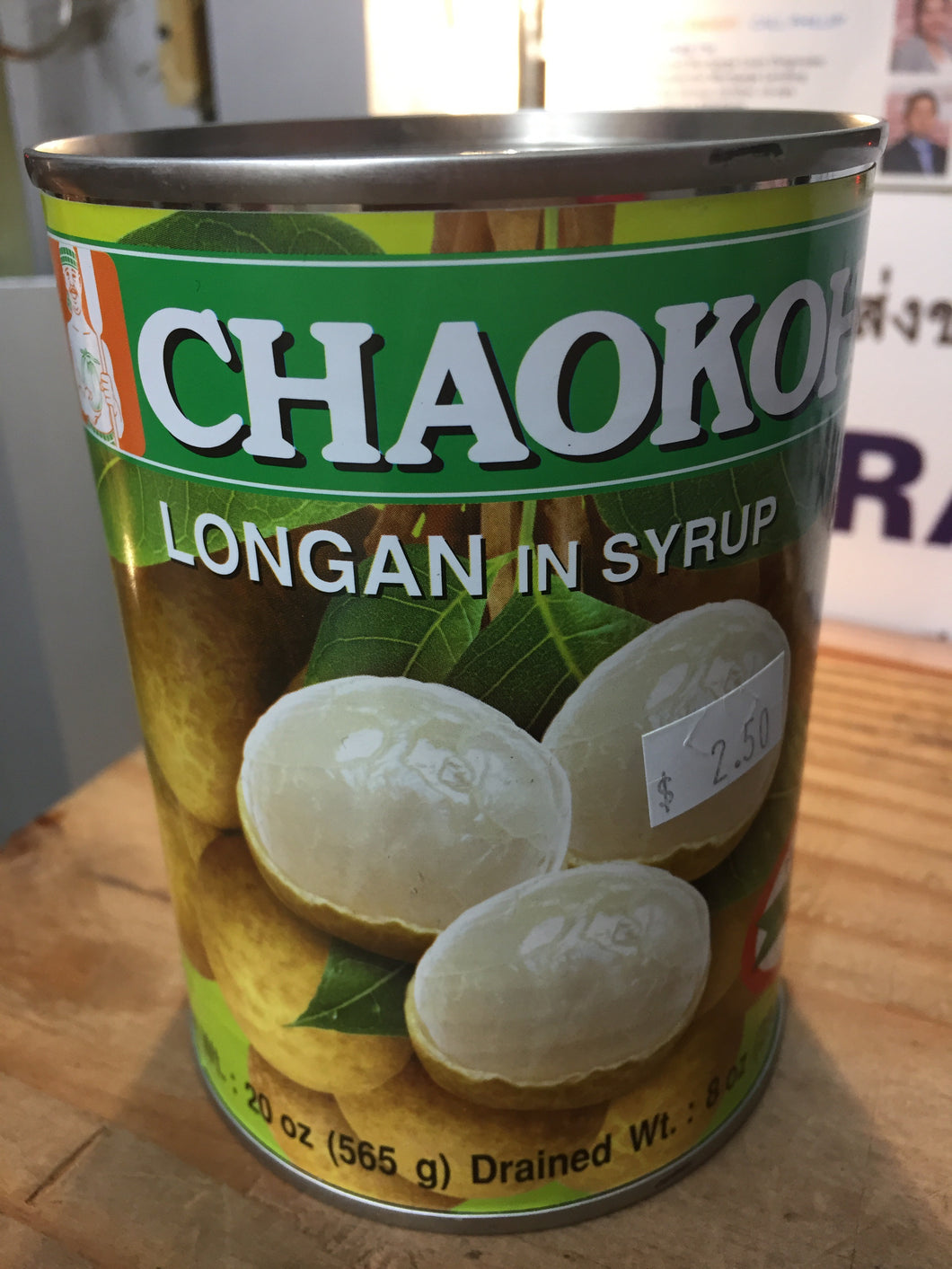 Chaokoh Longan in Syrup ลำใยในน้ำเชื่อม - 3 Aunties Thai Market