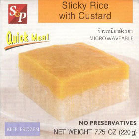 S&P - STICKY RICE WITH CUSTARD - ข้าวเหนียวสังขยา